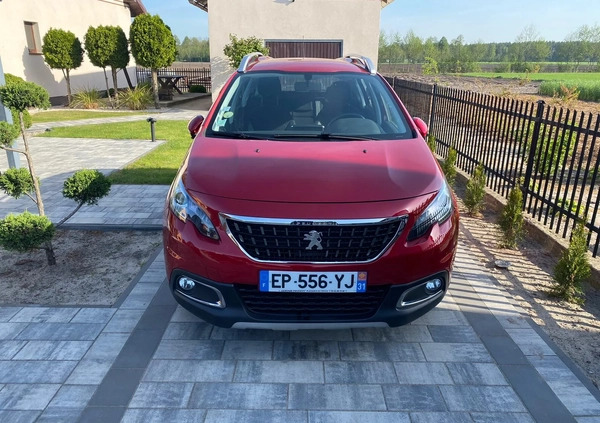 Peugeot 2008 cena 36900 przebieg: 128000, rok produkcji 2017 z Olszyna małe 67